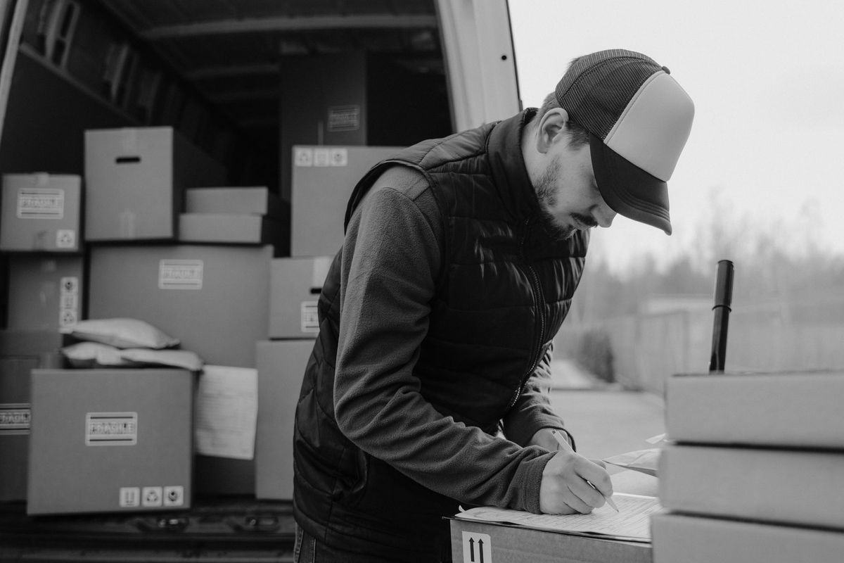 Teamwork Moving truck prepared for a long-distance relocation from Phoenix